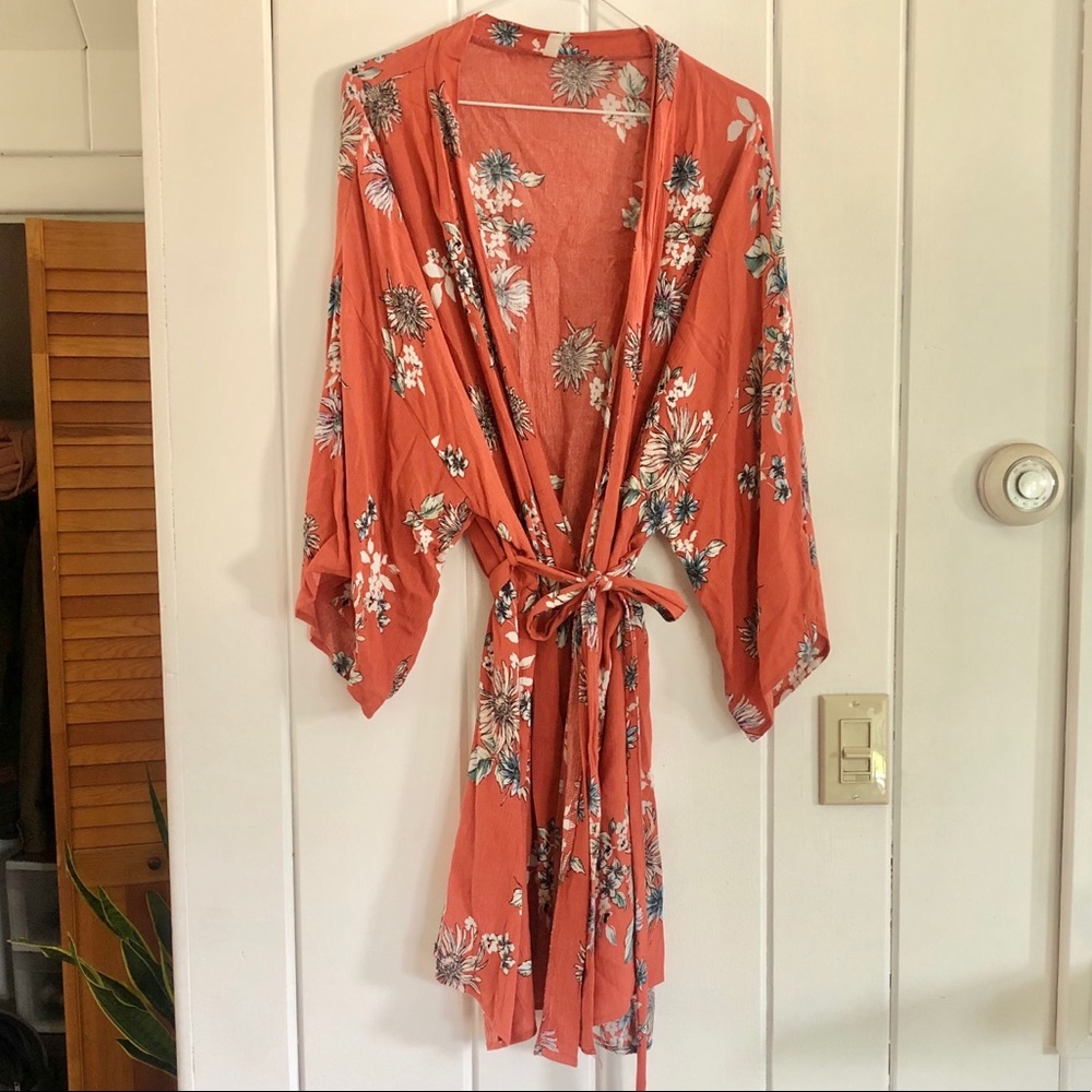 Pink Blush robe